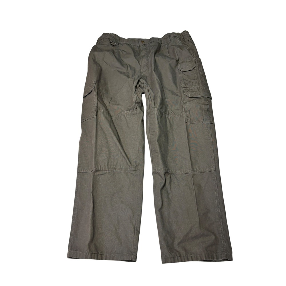 5.11 The Original Cargo Pants 36x28 Grey Cotton Canvas Utility Work 74251-192